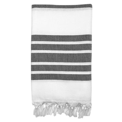 herringbone stripe towel